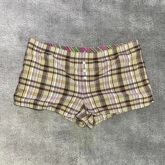 Old navy gingham mini pj shorts - Picture 1 of 7